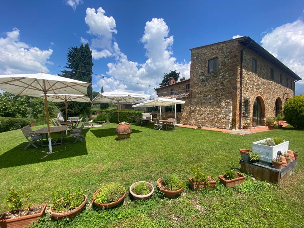 Agriturismo Macinello Montefiridolfi Buitenkant foto